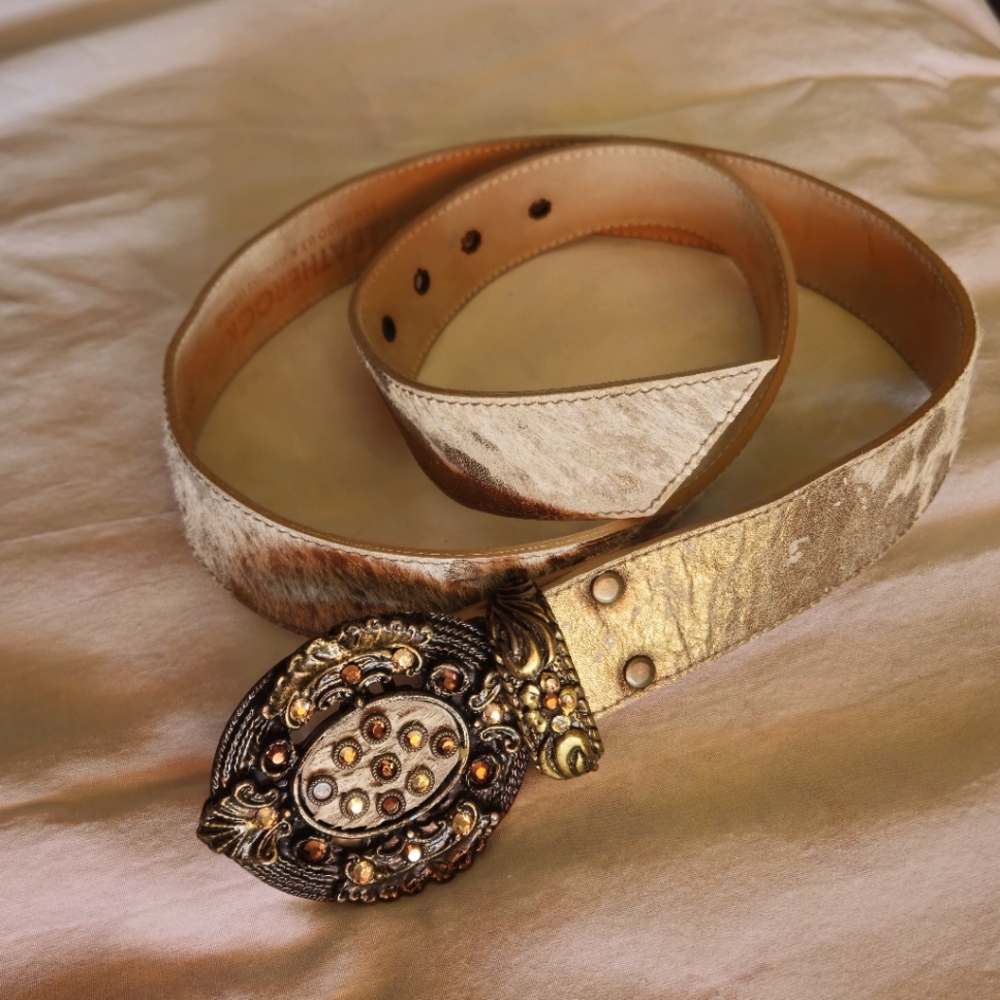Leatherock Vintage Rhinstone Belt